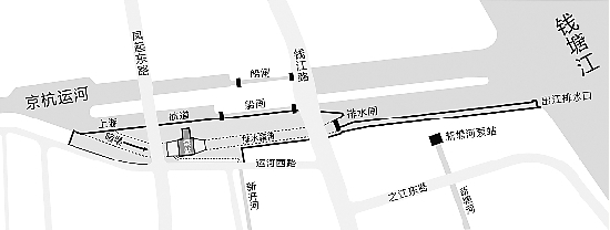 三堡泵站建成后一天能排一个半西湖