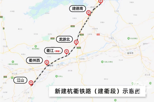 杭衢高铁杭温铁路有了新进展杭州去衢州只需40分钟去温州也只要1小时