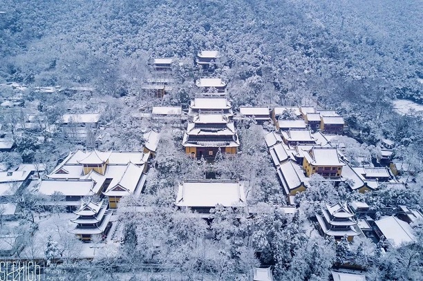 杭州西湖,雪景,新新饭店,北高峰索道,断桥残雪