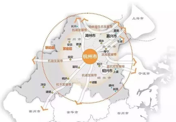 杭州都市圈,都市区,都市圈,拥江发展,东方文化旅游