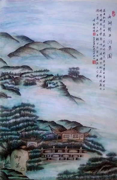 郭航,钢笔画,杭州西湖,西湖,G20