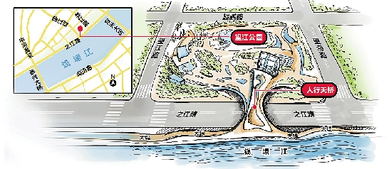 望江公园地图图片