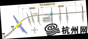 杭州彩虹快速路今天试通车 德胜快速路12月30日全线开通