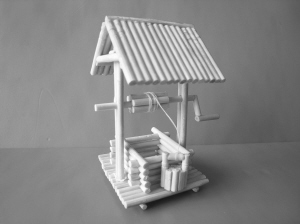 用一次性筷子 你能做出什么样的工艺品？