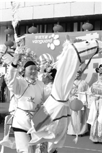 迎新年，上泗竹马舞跳起来