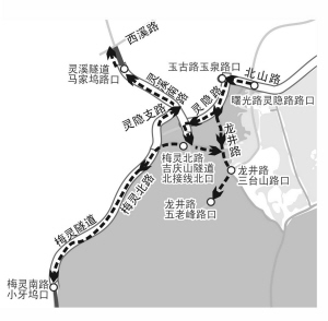 年初一至年初七杭州景区道路交通组织措施