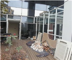 钱江新城高档写字楼这个大露台到底算谁的