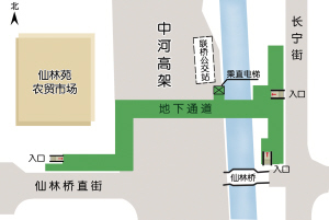 杭州仙林桥直街路口今年要造过街地道