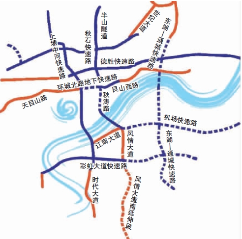 杭州地铁和快速路网逐步建成