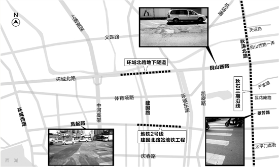 杭州市区施工道路周边,为何暗伤处处 杭州市区施工道路周边,为何暗伤处处