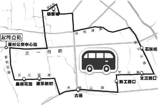 杭州城西环线公交预计下月开通