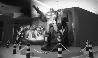 变形金刚3D展找回“80后”的童年回忆