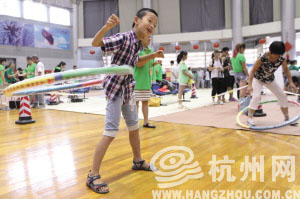 杭州全民健身日今天上午黄龙继续