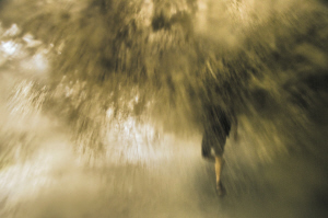 昨天下午，下沙七格江边，潮水瞬间吞没了观潮者。 