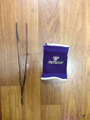 古荡案中缴获的镊子。 古荡案中缴获的镊子。