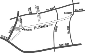 文二西路西段（上仓路-荆长大道）开建 预计2016年初通车