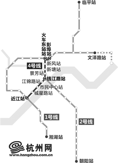 地铁4号线马上就要来了！力争春节前开通试运营