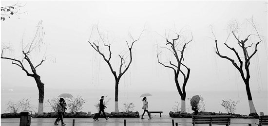 杭州雨夹雪，今天可以有