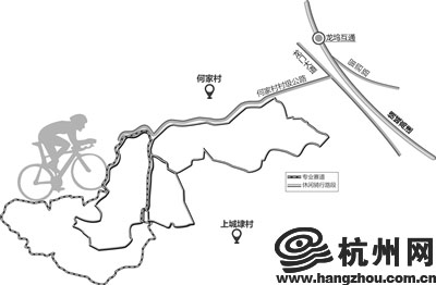 杭州首条标准山地车赛道建在龙坞茶园里