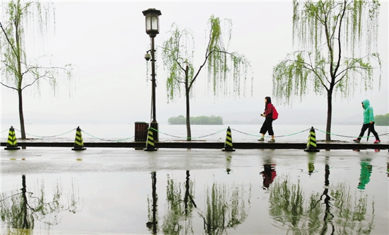 杭州本周阴雨绵绵最低5℃ 10日起气温回升