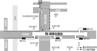 建国北路凤起路口 今晚起围挡有变化