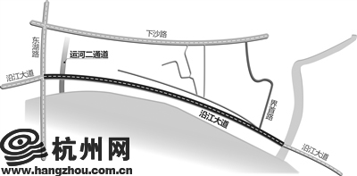 沿江大道月底全线贯通 从钱江新城可一路开到下沙、海宁