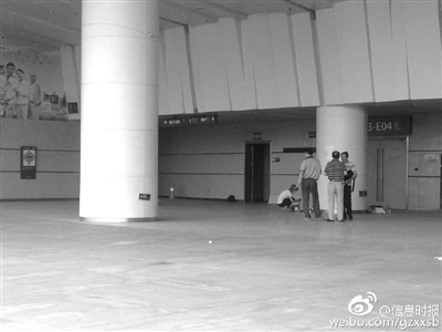 发现女尸的大学城自行车滑轮极限运动中心场馆男厕所 图片来自广州信息时报