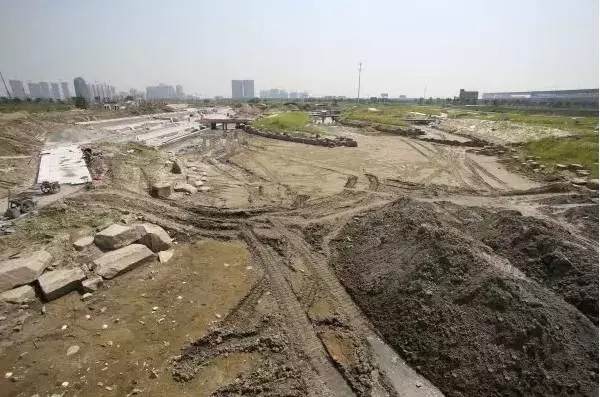 临平新城东湖已正式开挖