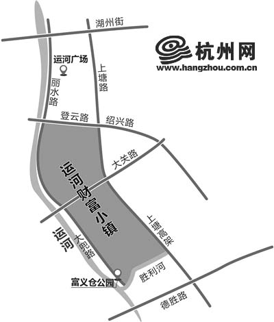 大兜路将变身基金小街 拱墅规划运河财富小镇