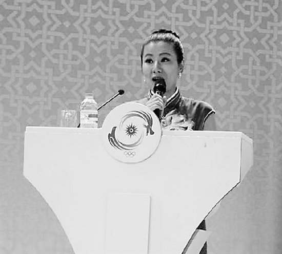 80后美女主播陈永馨申办现场传递杭州好声音