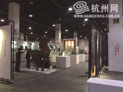 杭州工艺美术精品博览会今天开幕