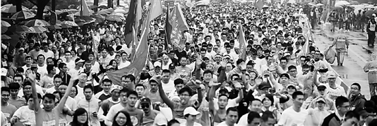 昨天朋友圈被杭马“刷屏” 杭州的美丽和活力让人自豪