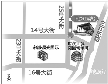 今天10:30杭州地铁1号线下沙延伸段正式开通 