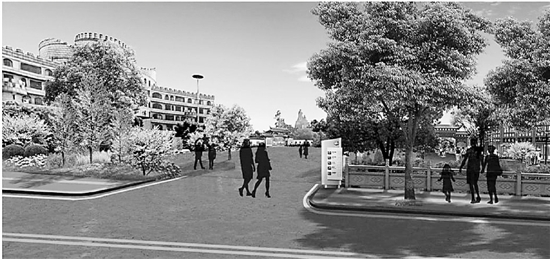 宋城东入口 宋城东入口