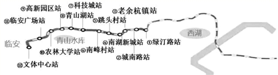 今后从杭州去富阳和临安 坐城铁1小时内轻松搞定