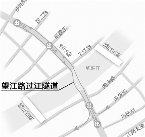 望江路过江隧道