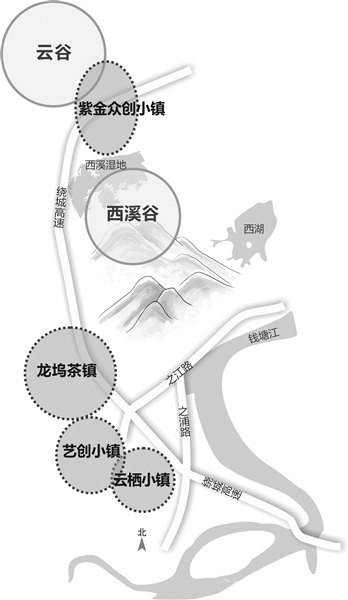 科技范的云栖小镇 建“创业者大街”商业氛围更浓 