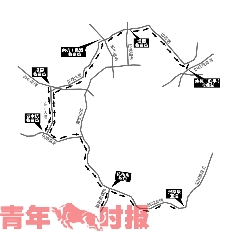 绕城西线昨晚恢复双向四车道通行