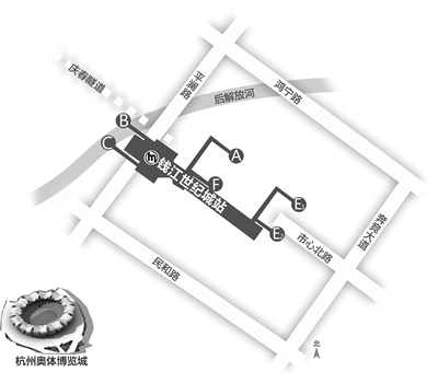 地铁2号线钱江世纪城站今起开通