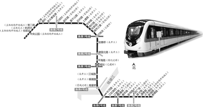 地铁5号线向主城区&apos;挺进&apos; 38个站点12个已开工