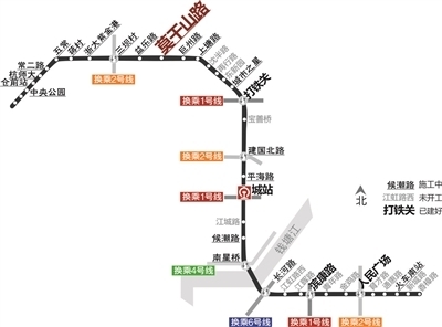 地铁5号线莫干山路站开始新一轮施工