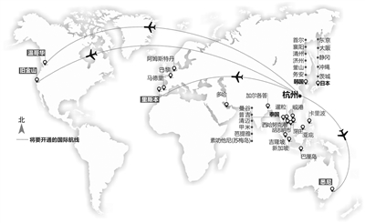 杭州开通直飞旧金山航线 杭州飞温哥华、悉尼航班有望年底推出