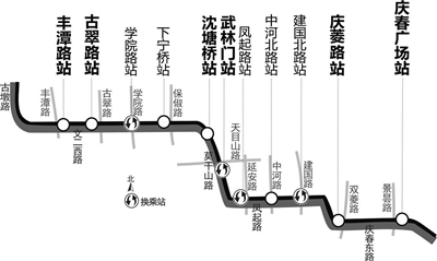 地铁2号线西北段开始新一轮施工 交通影响较大