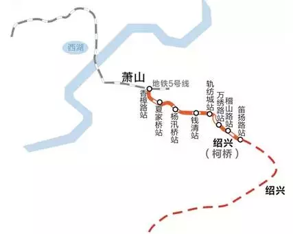 杭州至绍兴城际铁路
