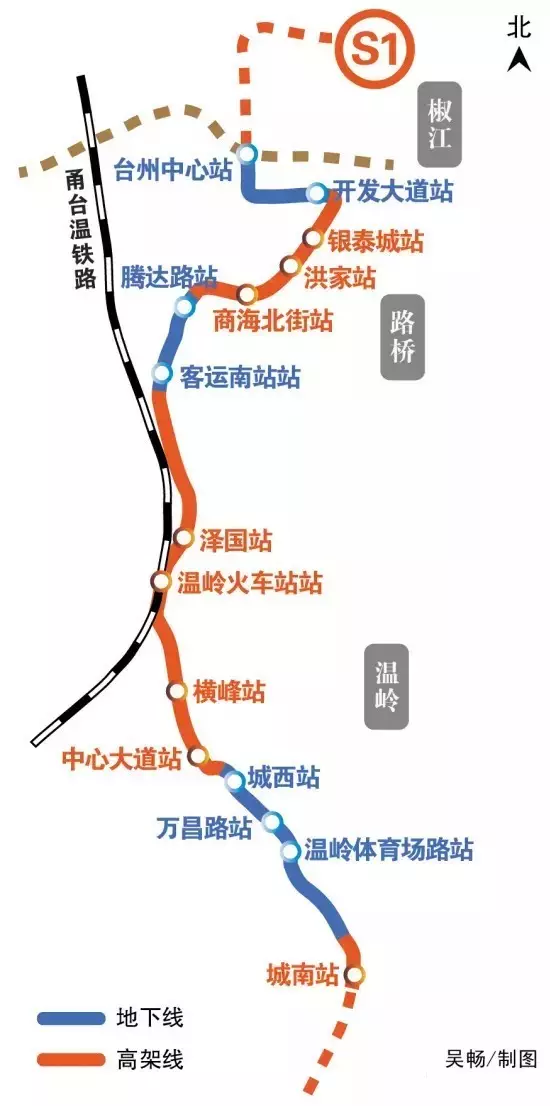 台州市域铁路S1线一期