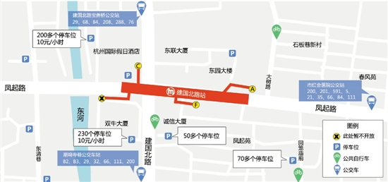 建国北路站：未来可换乘5号线