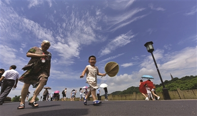 昨天杭州出梅 今年第一个35℃以上高温天也来了