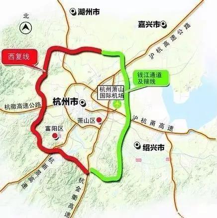 杭州二绕详细规划图