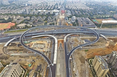 紫金港立交竣工在即 年底前杭州这些交通项目有新进展
