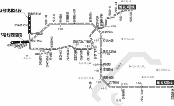 多线延伸 杭州地铁三期建设规划拟重大调整